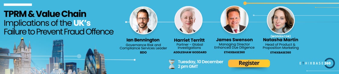 TPRM & Value Chain Implications of the UK's Failure to Prevent Fraud Offence